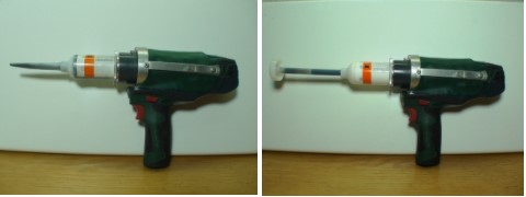 ESEAL GUN – Pistola mezcladora y aplicadora para mantenimiento de aviones