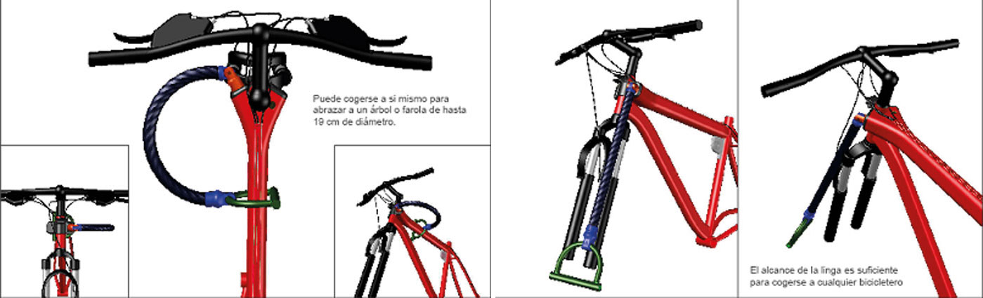 sistema antirrobo bicicleta