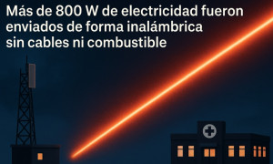 La producción a  gran escala  de la  electricidad sin cables