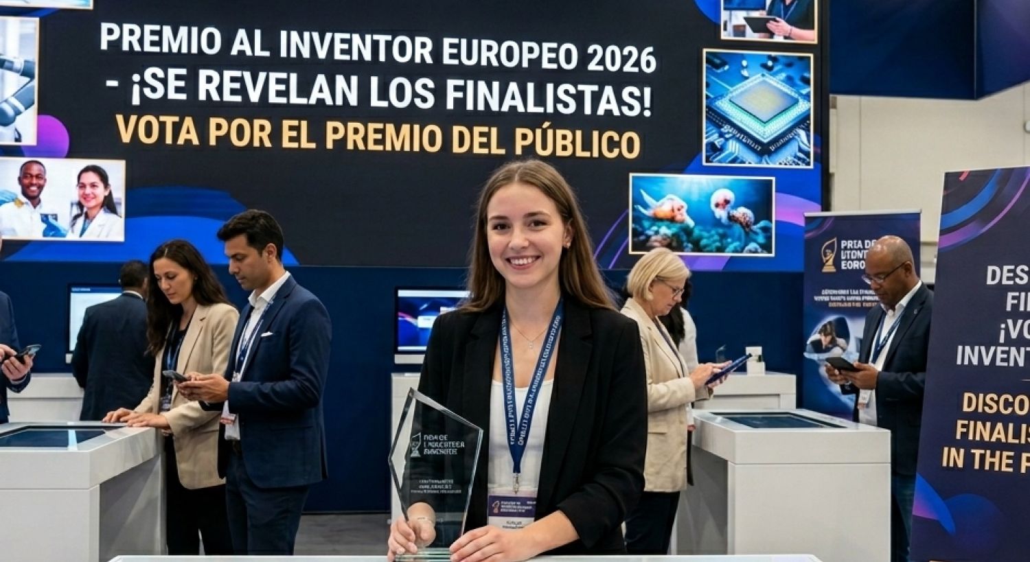 Premio al Inventor Europeo 2026: ¡Descubra a los finalistas y vote por el Premio del Público!