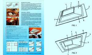 Encofrado decorativo para cercos de ventanas en tejados