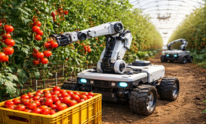 Robots trabajan día y noche y transforman la agricultura en China