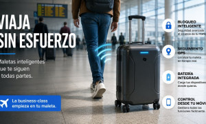 Las maletas inteligentes revolucionan los viajes en 2025