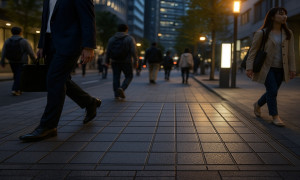 Japón camina hacia el futuro con pisos que generan energía