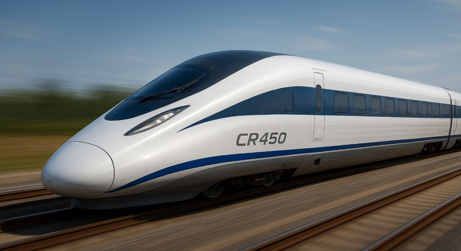 China acelera el futuro: el CR450 y la nueva era del transporte ultrarrápido