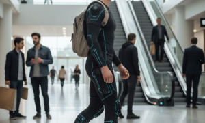 El primer exoesqueleto tan fácil de llevar como una prenda de ropa