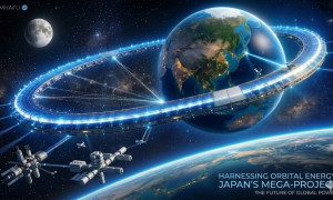 Proyecto del  Japón  para   captar energia en el espacio