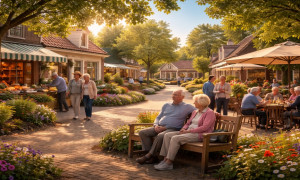 La tranquila vida de un pueblo diseñado para personas con Alzheimer