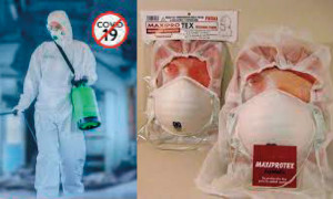 MAXIPROTEX, Protector higiénico y respiratorio anti-polvo