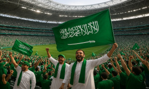 El desierto saudí se prepara para recibir el estadio más futurista del planeta