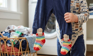 Clip-Clothes: el sistema que evita que los calcetines de los niños desaparezcan