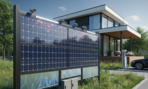 Vallas solares : mas   baratas que las de madera