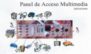 Panel de administración frontal para ordenadores