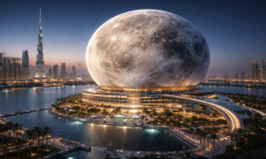 Dubái quiere construir la luna en la Tierra y convertirla en el hotel más impresionante del mundo