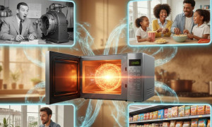 Microondas: la revolución silenciosa en la cocina